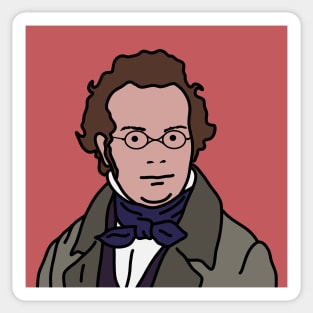 Franz Schubert Sticker